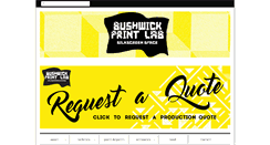 Desktop Screenshot of bushwickprintlab.org