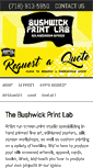 Mobile Screenshot of bushwickprintlab.org